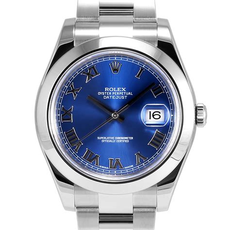 rolex datejust ii blue roman dial|rolex datejust ii roman numerals.